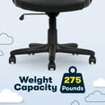thumbnail image 10 of Serta Mid-Back Office Chair With Mesh Accents And Memory Foam, 10 of 10