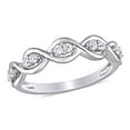 thumbnail image 1 of Round Cut White Sapphire Infinity Band in 14K Gold, 1 of 6