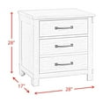 thumbnail image 11 of Society Den Jack 2-Drawer Nightstand with USB Ports, 11 of 11