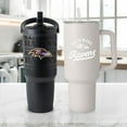 thumbnail image 2 of Logo Brands Baltimore Ravens Stainless Steel Tumbler Set, 2 of 7