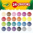 thumbnail image 3 of Crayola Classic Color Crayons, 24 Colors, Peggable Retail Pack, 3 of 9