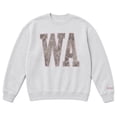 thumbnail image 5 of State of Mine Women's Camo Letters State Sweatshirt, 5 of 6