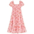 thumbnail image 7 of Rare Editions Girls Chiffon Maxi Dress, 7 of 8