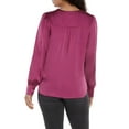 thumbnail image 2 of Express Women's Satin V-Neck Top, 2 of 7