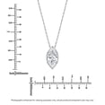 thumbnail image 3 of Lab Created Diamond Pendant in 14K Gold, 3 of 6