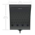 thumbnail image 6 of Oxygenics Curve 3-Setting Rain Shower Head, Various Finishes, 6 of 10