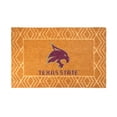 thumbnail image 1 of Logo Brands Texas State Bobcats Coir Outdoor Mat, 1 of 3