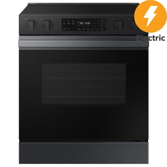 Samsung Bespoke 6.3 cu. ft. Slide-In Electric Range w/ Safety Knobs