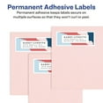 thumbnail image 3 of Avery® White Shipping Labels-Bulk Packs, Inkjet/Laser Printers, 250 Sheets/Box, 3 of 6