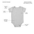 thumbnail image 5 of Member's Mark Baby 5-Pack Organic Cotton Bodysuit, 5 of 9