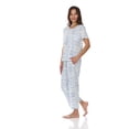 thumbnail image 4 of Flora Nikrooz 2 Piece Short Sleeve Capri PJ Set, 4 of 12