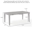 thumbnail image 11 of Crosley Alessia 7-Piece Dining Set, 11 of 12