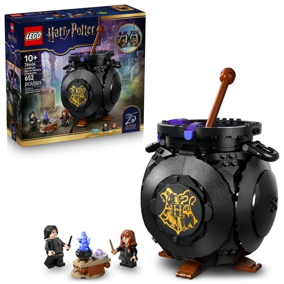 LEGO Harry Potter Cauldron: Secret Potions Classroom Building Set, 652 pc.