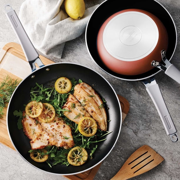 Tramontina 3-Piece Frying Pan Set with Nonstick Interior, Assorted