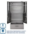 thumbnail image 5 of Seville Classics UltraHD Storage Cabinet with Bottom Drawer, 36” W x 18” D or 24” D x 72” H, 5 of 25