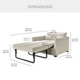 thumbnail image 4 of Member's Mark Sinclair Twin Sleeper Accent Chair, 4 of 10