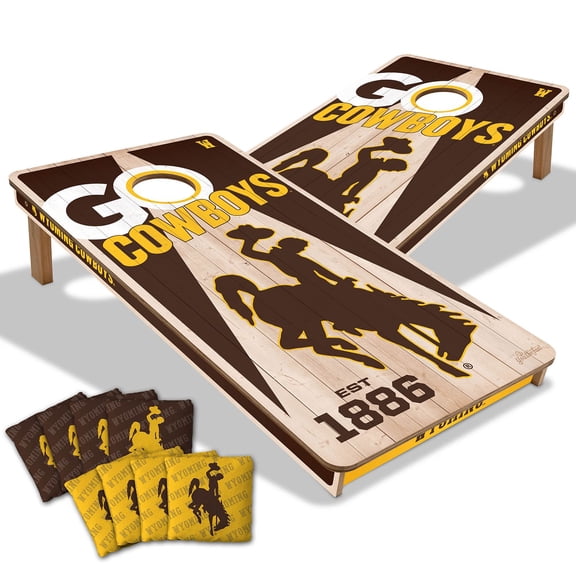WY CWBYS 2'X4' CB 2'X4' CORNHOLE BOARD