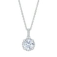 thumbnail image 4 of Lab Created Diamond Pendant & Earring Set in 14K Gold, 3.00 C.T.T.W., 4 of 10