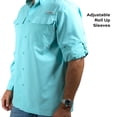 thumbnail image 8 of Habit Men's Long Sleeve 50+ UPF Fishing Shirt, 8 of 8