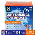 thumbnail image 1 of Member's Mark 5-in-1 Oxi Formula Power Pacs, 108 ct., 1 of 7