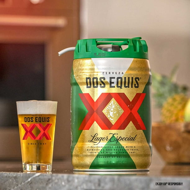 Dos Equis Mexican Lager Beer Mini Keg, 5 L - Samsclub.com