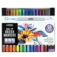 thumbnail image 1 of ArtSkills Premium Dual Tip Brush Marker Pen Set, 50 Colors, 1 of 3