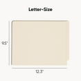 thumbnail image 2 of Smead Two-Ply End Tab Shelf Folders, Manila (Letter, 100ct.), 2 of 6