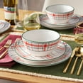 thumbnail image 1 of Member's Mark 12-Piece Stoneware Holiday Dinnerware Set, 1 of 4