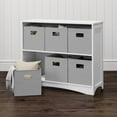 thumbnail image 2 of RiverRidge Horizontal Bookcase with 6 Bins, Assorted Shelf and Bin Colors, 2 of 6