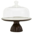 thumbnail image 6 of Member's Mark Mango Wood Cake Stand with Glass Dome Lid, 6 of 8