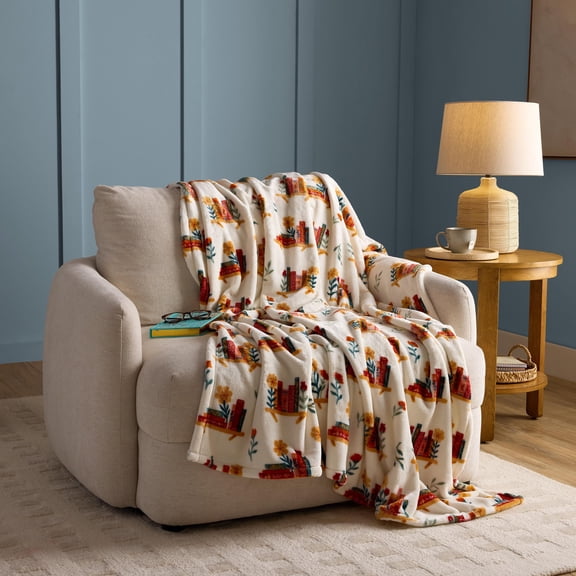 Member's Mark Avid Book Reader Lounge Throw, 60" x 70"