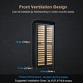 thumbnail image 4 of Lanbo 32 Inch Dual Door Wine Cooler, 4 of 9
