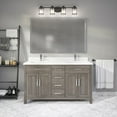 thumbnail image 2 of Studio Bathe Kali 60" Bathroom Vanity With Power Bar And Drawer Organizer, 2 of 9