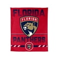 thumbnail image 1 of Logo Brands Florida Panthers 60"x70" Super Plush Blanket, 1 of 7