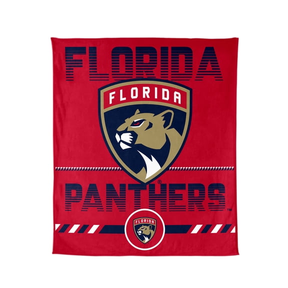 Logo Brands Florida Panthers 60"x70" Super Plush Blanket