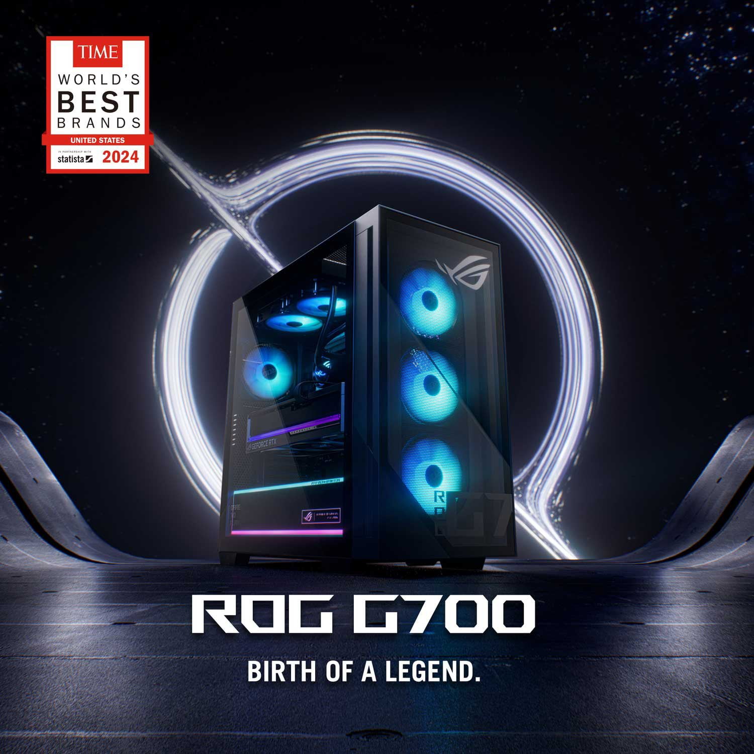 ASUS ROG G700 Gaming Desktop Tower | Intel® Core™ Ultra 7 265F