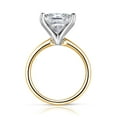 thumbnail image 3 of Lab Created Princess Cut Solitaire Diamond Ring, 3 of 7