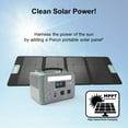thumbnail image 5 of 100-Watt Portable Foldable Waterproof Solar Panel by Yard Force for Outdoor Power, USB & Power Station/Generator Compatible, Chainable, 5 of 6