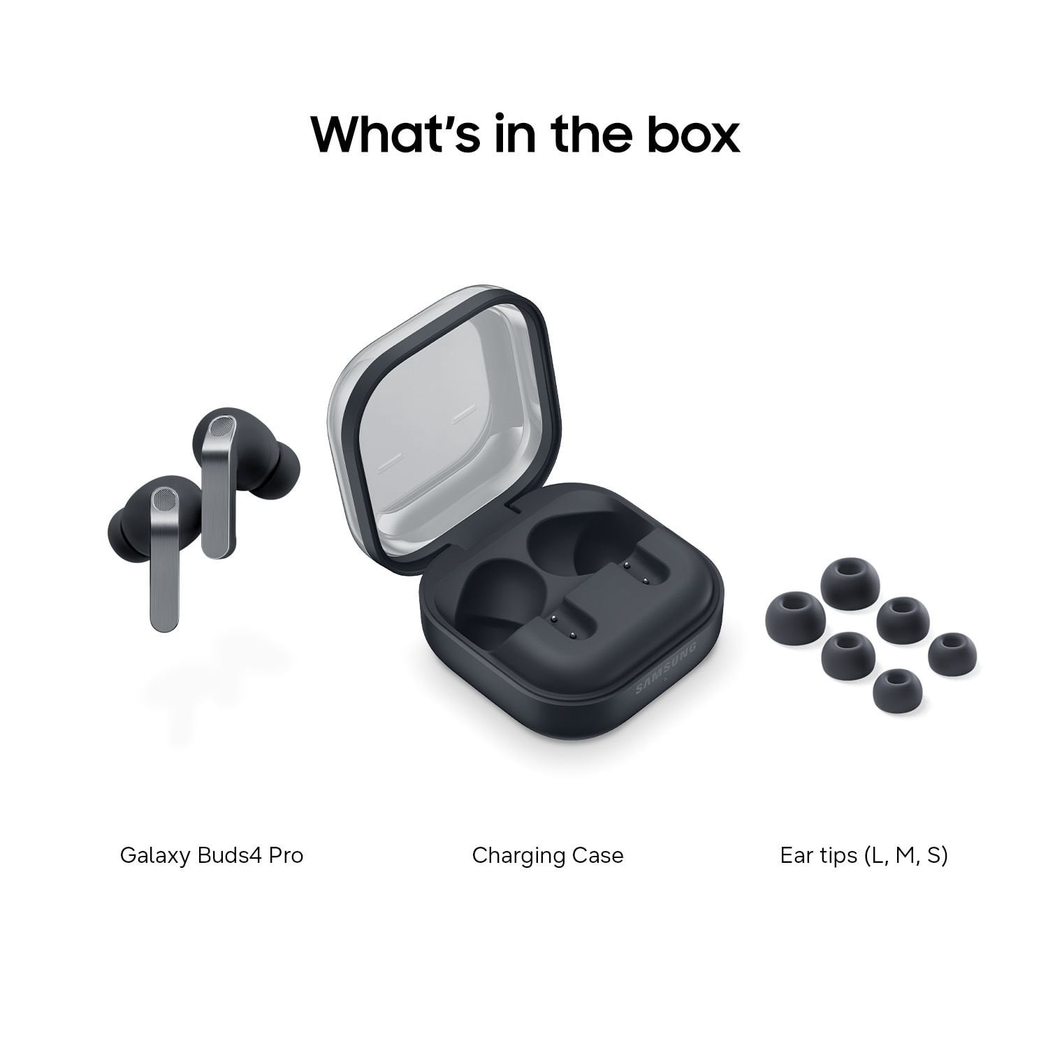 美品 Samsung Galaxy Buds4 Pro ブラック Samsung Galaxy Buds4 Pro Black - Samsclub.com