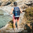 thumbnail image 3 of CleverMade Cardiff 24-Can Backpack Cooler, Navy/Neptune Blue, 3 of 6
