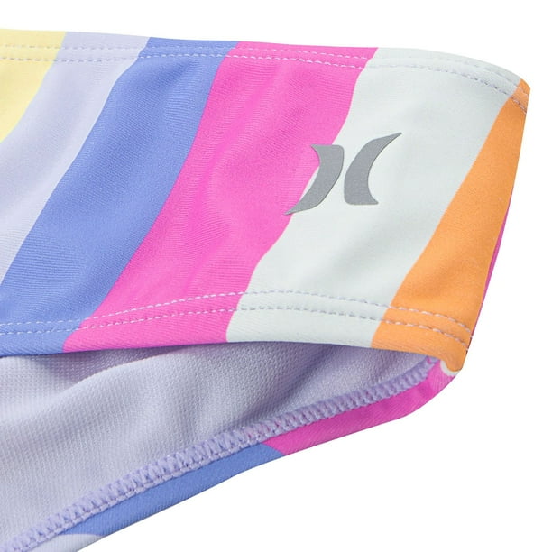 Hurley Girls 2-Piece Braided Ruffle Tankini Swim Set - Samsclub.com