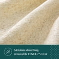 thumbnail image 5 of Zinus Night Therapy 3” Green Tea Mattress Topper with TENCEL Blend Cover, Assorted Sizes, 5 of 9
