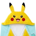thumbnail image 4 of Kids Character 100% Cotton Hooded Towel With Hand Pockets, 4 of 9
