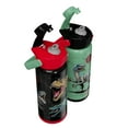 thumbnail image 3 of Zak Designs 20-oz. Stainless Steel Double Wall Beacon Straw Bottle for Kids, 2 pack, Choose Character, 3 of 7