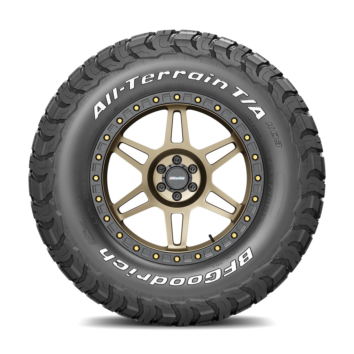 BFGoodrich All-Terrain LT225/75R16 5本SET BFGoodrich All-Terrain T/A KO3 - LT225/75R16/E 115S Tire