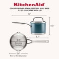 thumbnail image 3 of KitchenAid 4-Piece Stainless Steel Saucepan Set, 3 of 13