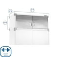 thumbnail image 2 of Seville Classics UltraHD Stacking Top Cabinet, 48” W x 24” D x 18.5” H, 2 of 8