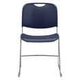 thumbnail image 7 of NPS 8500 Series Ultra-Compact Plastic Stack Chair, Assorted Colors 4 Pack, 7 of 8