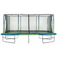 thumbnail image 1 of Upper Bounce Mega Trampoline with Fiber Flex Enclosure System, 10' X 17', 1 of 6
