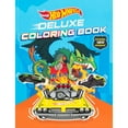 thumbnail image 1 of Hot Wheels Deluxe Sticker and Coloring, Paperback, 1 of 4